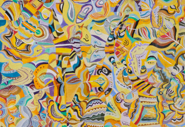 Eric Bouju - Klimt - 2018 - 60x60 - Peinture Acrylique sur toile