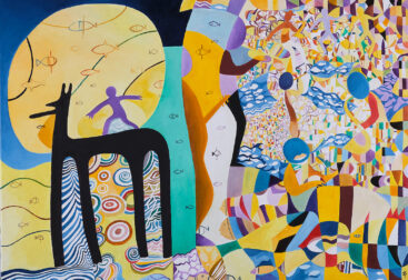 Eric Bouju - Le Monde de Marlowe - 2017 - Peinture à l'huile sur toile